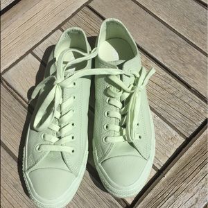 Leather Converse All Star Low Top Unisex Shoe